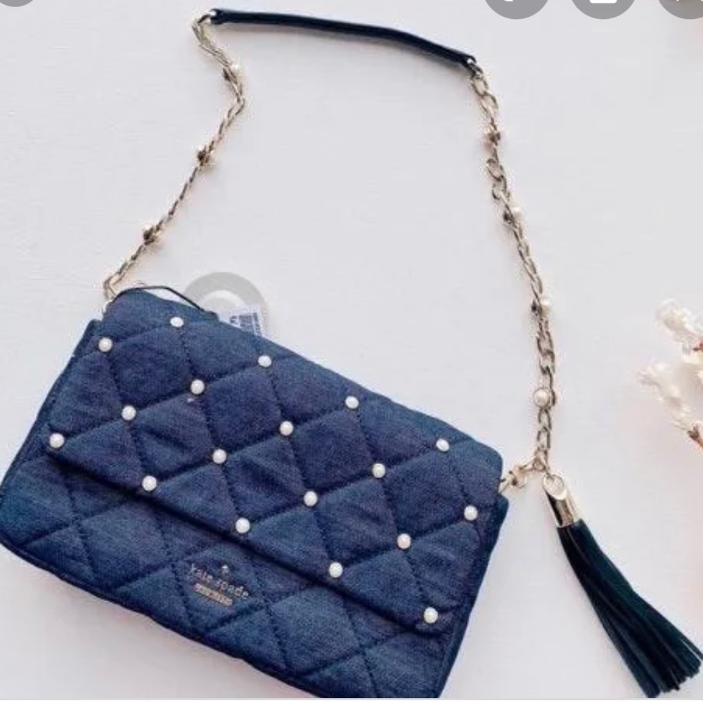Kate Spade ♠️ Denim Shoulder Bag